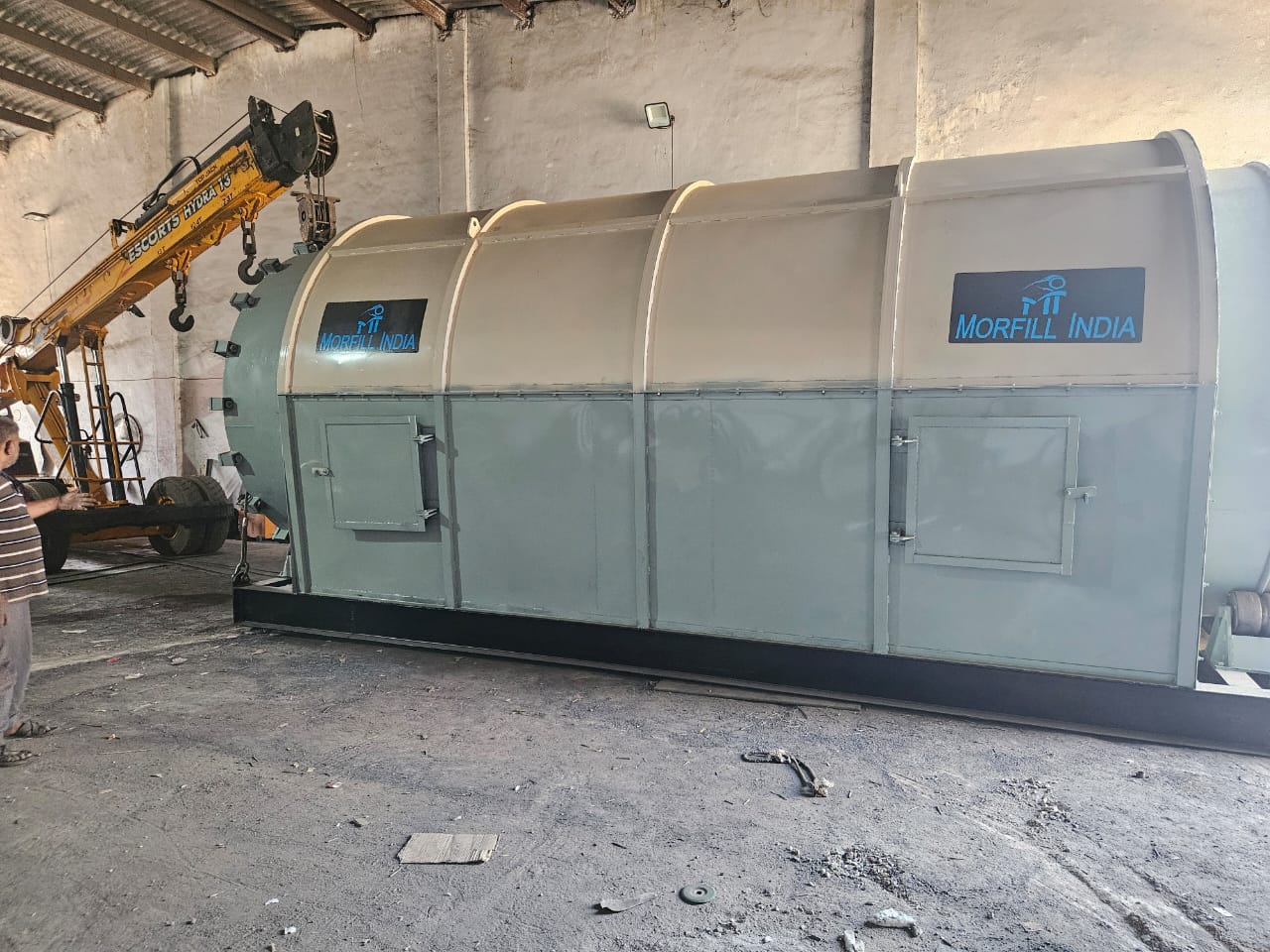 Tyre Pyrolysis Plant