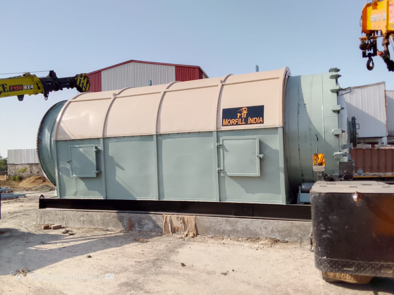 Industrial Tyre Shredder